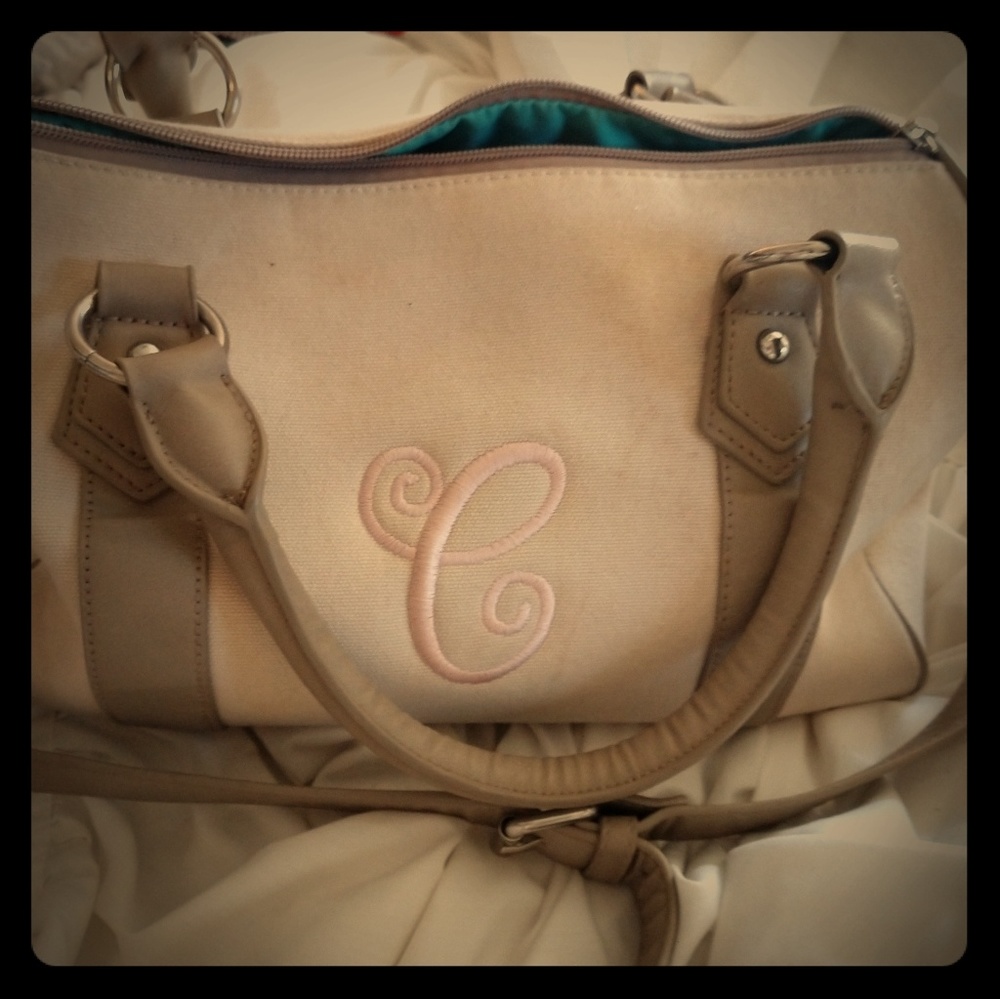 Embroidered purse